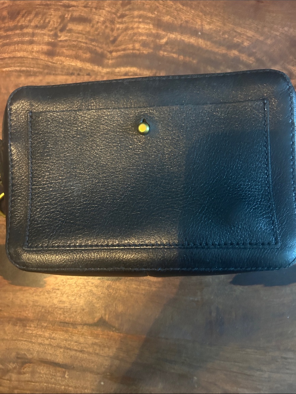 Madewell Navy Leather Crossbody - Picture 3 of 8